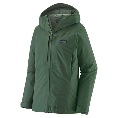Patagonia Women's Insulated Boulder Fork Rain Jacket - Canopy Green - Buy online today at Down the Line Surf. International shipping available.