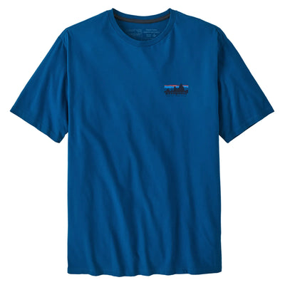 Patagonia Men's '73 Skyline Organic T-Shirt - Endless Blue - Buy online today at Down the Line Surf. International shipping available.