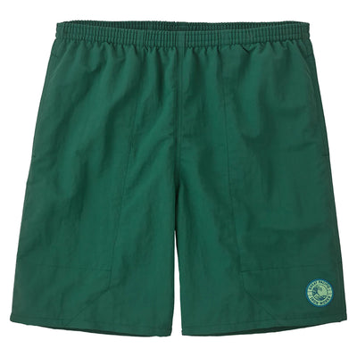 Patagonia Men's Baggies 7" Longs - GPIW Crest/Conifer Green - Buy online today at Down the Line Surf. International shipping available.