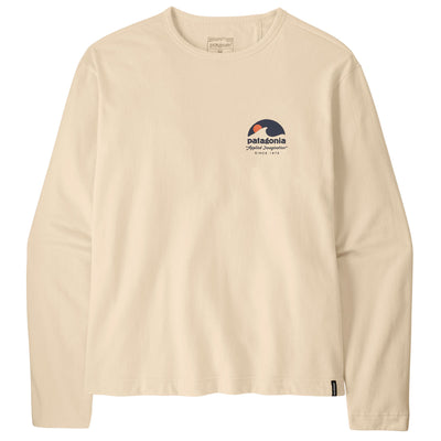 Patagonia Men's Lightweight Applied Imagination Wildrise Crew - Natural - Buy online today at Down the Line Surf. International shipping available.