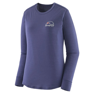 Patagonia Women's Long Sleeved Capilene Cool Merino Blend Graphic Shirt - IMSO - Buy online today at Down the Line Surf. International shipping available.
