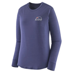 Patagonia Women's Long Sleeved Capilene Cool Merino Blend Graphic Shirt - IMSO - Buy online today at Down the Line Surf. International shipping available.