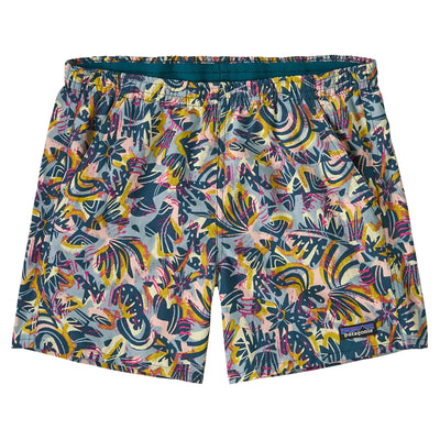 Patagonia Women's Baggies Shorts - 5 in - Wild Botanist: Tidal Teal - Buy online today at Down the Line Surf. International shipping available.