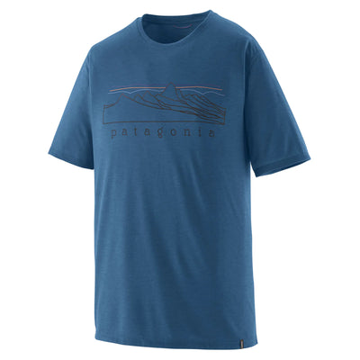 Patagonia Men's Capilene Cool Trail Shirt - Stratapeaks - AQT - Buy online today at Down the Line Surf. International shipping available.