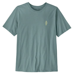 Patagonia Men's Water People Spotter T-Shirt - Blue Sage - Buy online today at Down the Line Surf. International shipping available.
