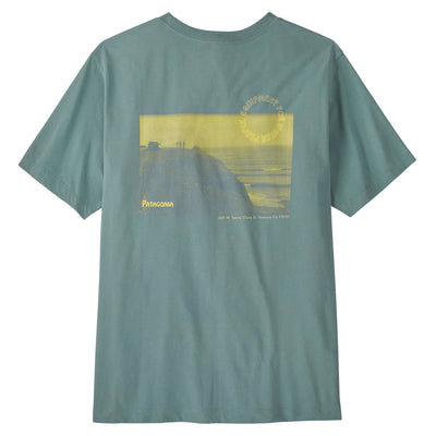 Patagonia Men's Water People Spotter T-Shirt - Blue Sage - Buy online today at Down the Line Surf. International shipping available.