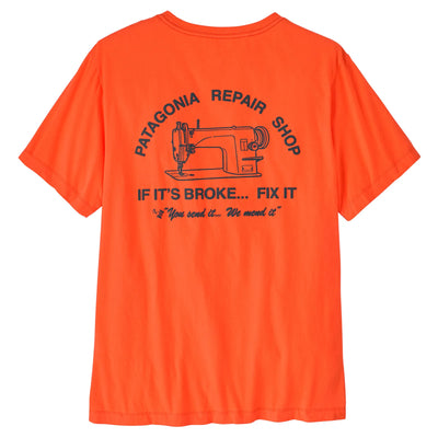 Patagonia Men's Repair Shop T-Shirt - ORPL - Buy online today at Down the Line Surf. International shipping available.