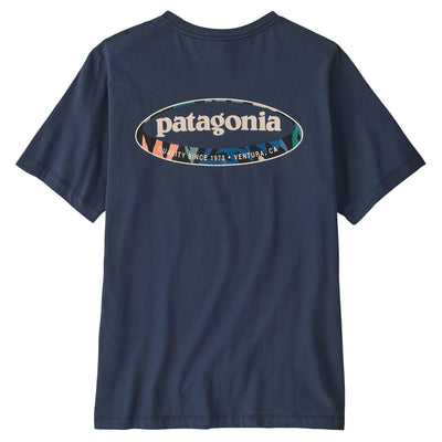 Patagonia Men's '95 Oval Logo T-Shirt - NNKO - Buy online today at Down the Line Surf. International shipping available.