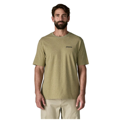 Patagonia Men's P-6 Logo Responsibili-Tee - POGM - Buy online today at Down the Line Surf. International shipping available.