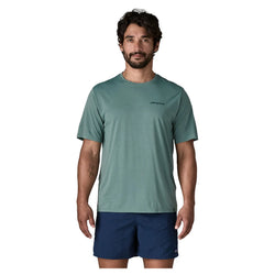 Patagonia Men's Capilene Cool Daily Shirt - Boardshort Logo - BSLX - Buy online today at Down the Line Surf. International shipping available.