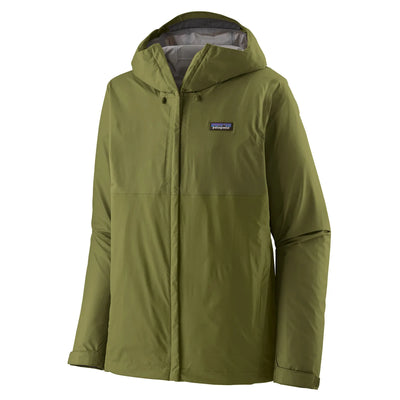 Patagonia Men's Torrentshell 3L Rain Jacket - Caper Green - Buy online today at Down the Line Surf. International shipping available.