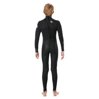 Rip Curl Junior Freelite 3/2mm Back Zip Wetsuit - Black - Buy online today at Down the Line Surf. International shipping available.