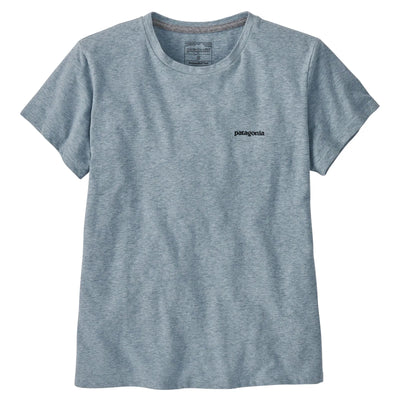 Patagonia Women's P-6 Logo Responsibili-Tee - Thermal Blue - Buy online today at Down the Line Surf. International shipping available.