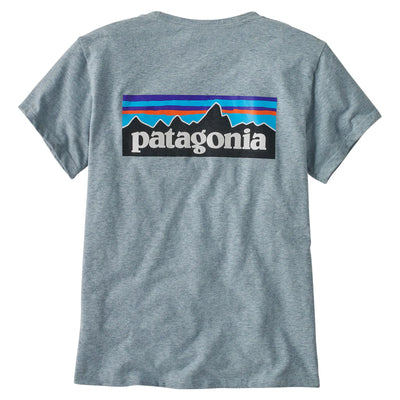 Patagonia Women's P-6 Logo Responsibili-Tee - Thermal Blue - Buy online today at Down the Line Surf. International shipping available.