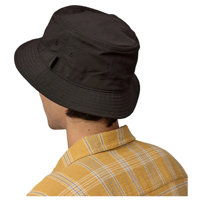 Patagonia Wavefarer Bucket Hat - Black - Buy online today at Down the Line Surf. International shipping available.