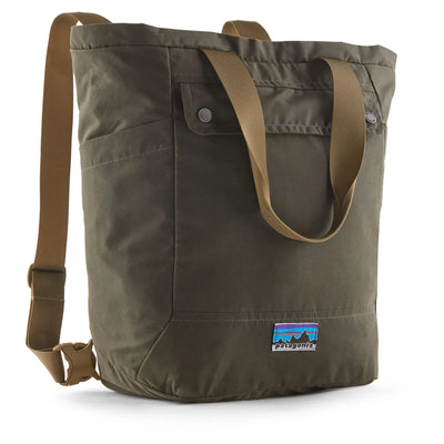 Patagonia Waxed Canvas Tote Pack - Basin Green - Buy online today at Down the Line Surf. International shipping available.