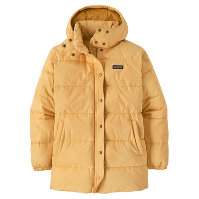 Patagonia Women's Cotton Down Parka - Beeswax Tan - Buy online today at Down the Line Surf. International shipping available.