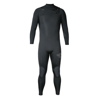 Xcel Men's Axis 5/4 Chest Zip Wetsuit - Black