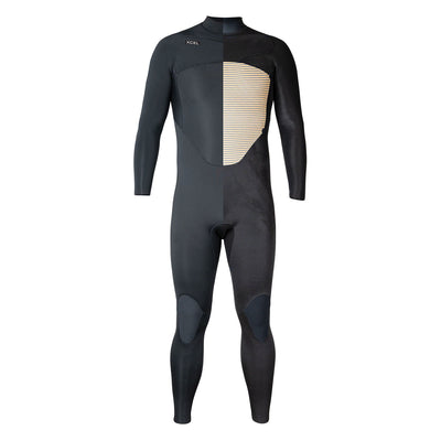 Xcel Men's Axis 5/4 Chest Zip Wetsuit - Black
