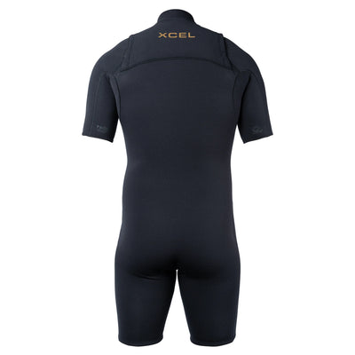 Xcel Comp+ Long Sleeve Springsuit 2/1.5mm - Black - Buy online today at Down the Line Surf. International shipping available.