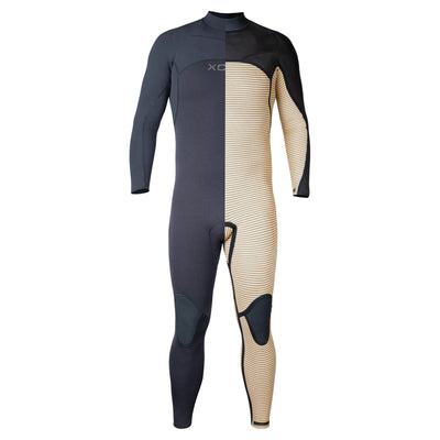 Xcel Comp + 3/2 Chest Zip Wetsuit - Black - Buy online today at Down the Line Surf. International shipping available.