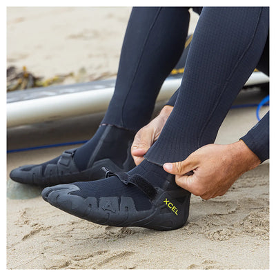 Xcel Drylock Split Toe 5mm Wetsuit Boot - Buy online today at Down the Line Surf. International shipping available.