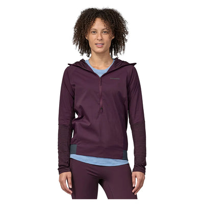 Patagonia Women's Airshed Pro Pullover - Night Plum - Buy online today at Down the Line Surf. International shipping available.