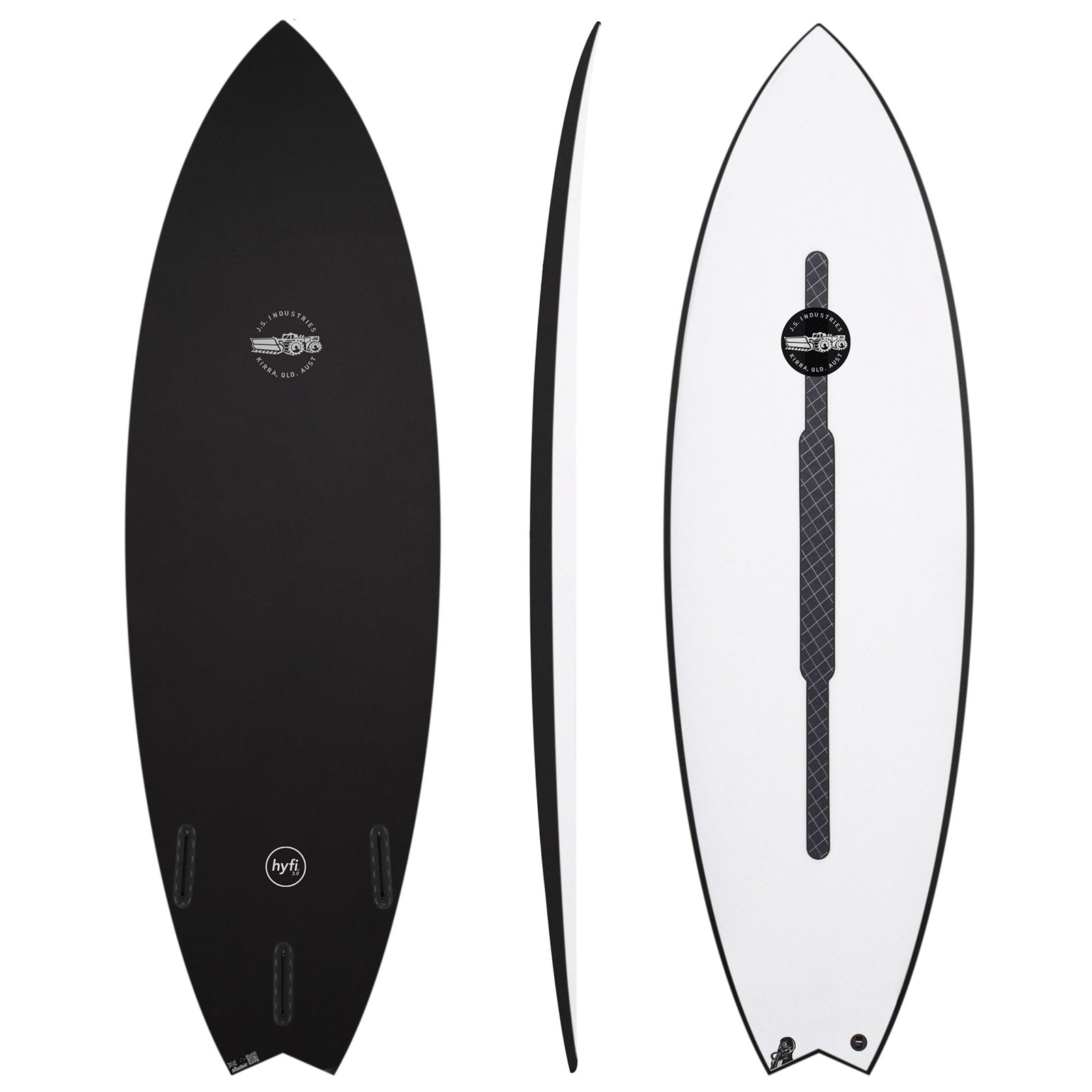 Shape Js Baron JS Black Baron 2.1 Hyfi 3.0 Surfboard