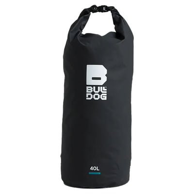 Bulldog Dry Bag Backpack 40L - Black - Buy online today at Down the Line Surf. International shipping available.