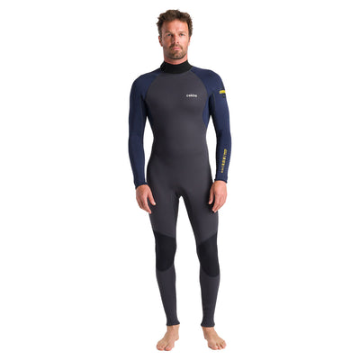 C-Skins Nuwave Element 3/2mm Back Zip Wetsuit - Anthracite/Slate - 2024 - Buy online today at Down the Line Surf. International shipping available.