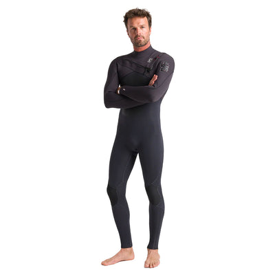 C-Skins ReWired 4/3mm Chest Zip Wetsuit - Anthracite/Meteor - 2024 - Buy online today at Down the Line Surf. International shipping available.