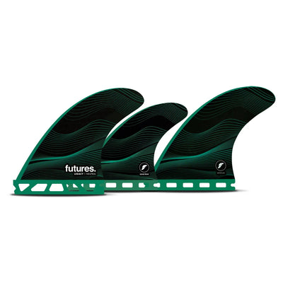 Futures Fins F6 Legacy Series Honeycomb Tri Quad Fin Set - Buy online today at Down the Line Surf. International shipping available.
