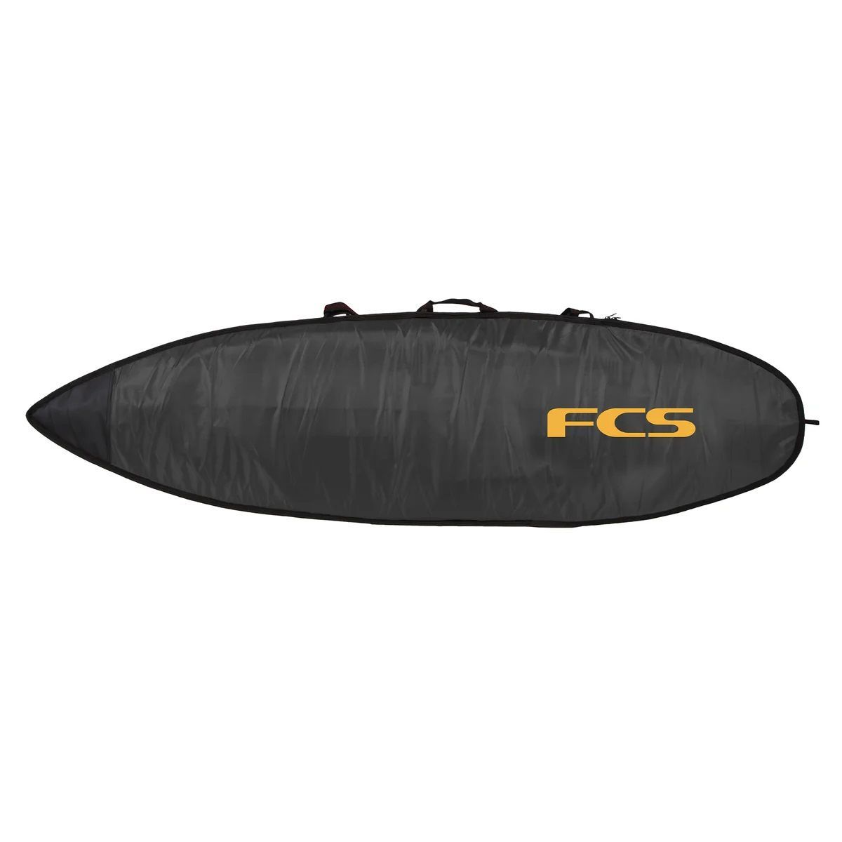FCS Classic All Purpose Short Board Cover - Black/Mango