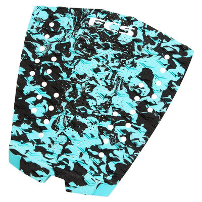 FCS T1 Deck Pad - Aqua/Camo - Buy online today at Down the Line Surf. International shipping available.