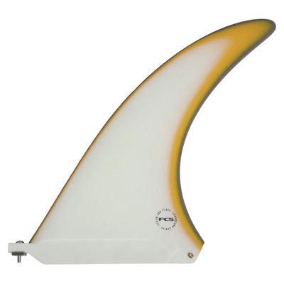 FCS Flow Screw & Plate Longboard Fin - Mango - Buy online today at Down the Line Surf. International shipping available.