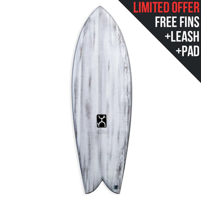 Firewire Too Fish Surfboard Surfboard - Volcanic - Buy online today at Down the Line Surf. International shipping available.