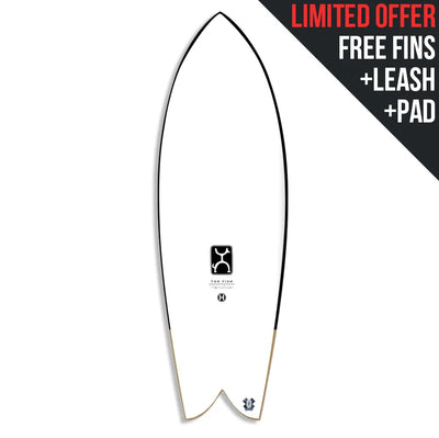 Firewire Too Fish Surfboard Helium - Buy online today at Down the Line Surf. International shipping available.