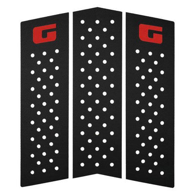 Gorilla Modern Heritage Mid Deck - Black/Red - Buy online today at Down the Line Surf. International shipping available.