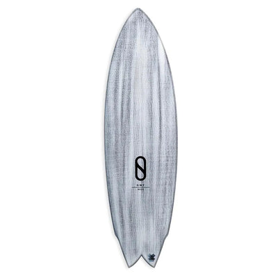 Firewire Great White Twin Surfboard - I-Bolic - Volcanic - Buy online today at Down the Line Surf. International shipping available.