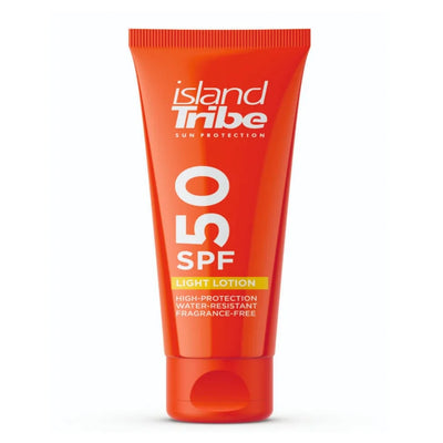 Island Tribe SPF 50 Light Lotion - 200ml - Buy online today at Down the Line Surf. International shipping available.