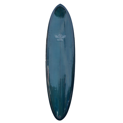 Jim Banks 2+1 Surfboard 6'10" - Faded Navy - Buy online today at Down the Line Surf. International shipping available.