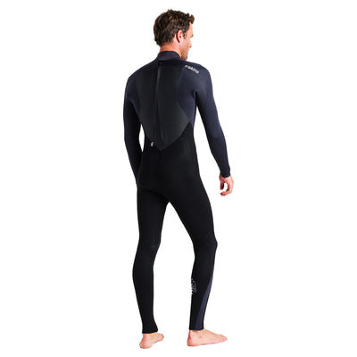 C-Skins Legend 4/3mm Back Zip Wetsuit - Black/Anthracite/Black - Buy online today at Down the Line Surf. International shipping available.