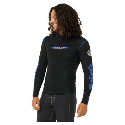 Rip Curl Dawn Patrol 1.5mm Long Sleeve Wetsuit Jacket - Black - 2024 - Buy online today at Down the Line Surf. International shipping available.