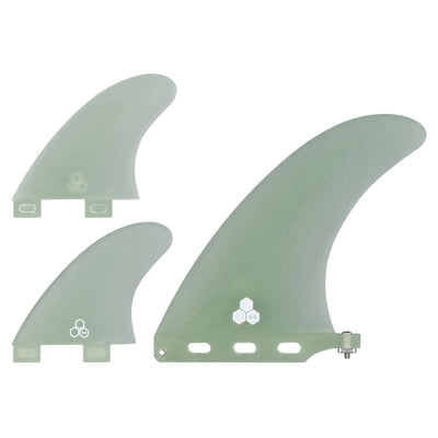 Channel Islands CI Mid 2+1 Fin Set - Buy online today at Down the Line Surf. International shipping available.