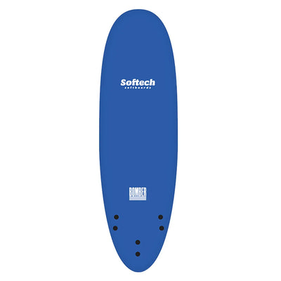 Softech Bomber 6'4" Surfboard - Blue/White - Buy online today at Down the Line Surf. International shipping available.