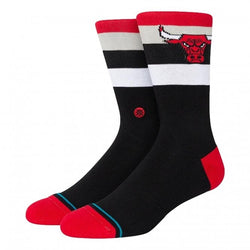 Stance Bull St Crew Socks - Red - Buy online today at Down the Line Surf. International shipping available.