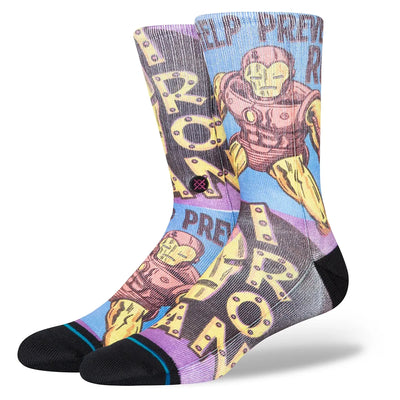 Stance Socks Marvel X Stance Crew Sock - Prevent Rust - Buy online today at Down the Line Surf. International shipping available.