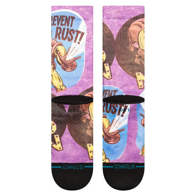 Stance Socks Marvel X Stance Crew Sock - Prevent Rust - Buy online today at Down the Line Surf. International shipping available.