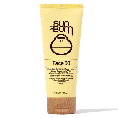 Sun Bum Original SPF 50 Sunscreen Face Lotion - 88ml - Buy online today at Down the Line Surf. International shipping available.