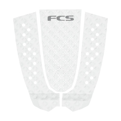 FCS T-3 Eco Deck Pad - White/Cool Grey